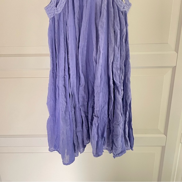 Free People FP ONE light purple embroidered mini dress 41012 - Picture 5 of 10